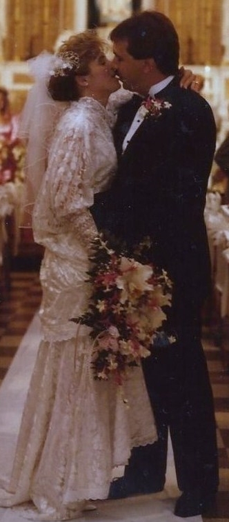 Jerry and Regina - at the church